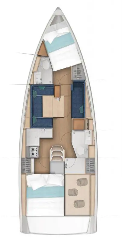 2023 Model Jeanneau - Sun Odyssey 380 · 6 Guest · #889137