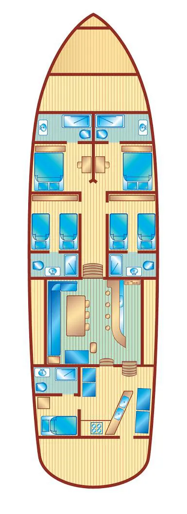 2003 Model Custom Made - Gulet · 8 Guest · #243105