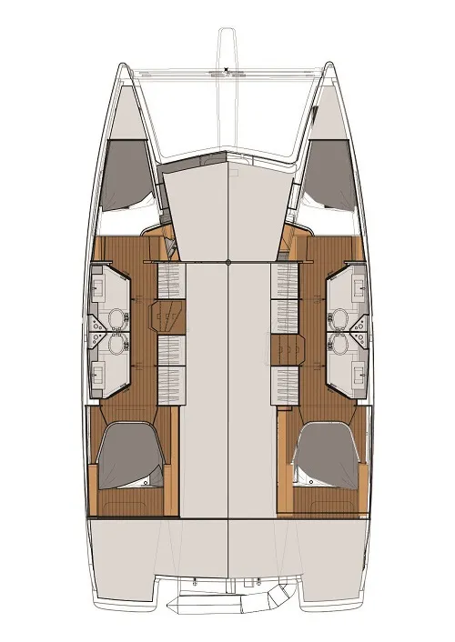 2019 Model Fountaine Pajot - Lucia 40 · 10 Kişilik · #668979
