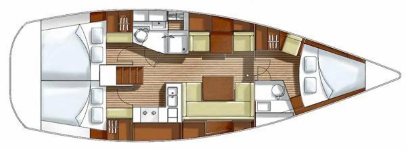 2008 Model Hanse -  400 · 8 Kişilik · #021503