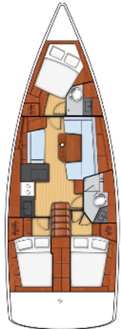 2018 Model Beneteau - Oceanis 41.1 · 8 Kişilik · #755580