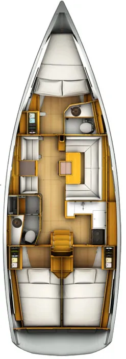 2016 Model Jeanneau - Sun Odyssey 419 · 6 Guest · #570453