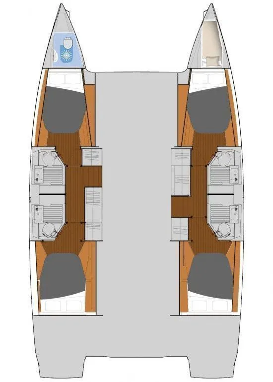 2024 Model Fountaine Pajot - Astrea 42 · 9 Guest · #064605
