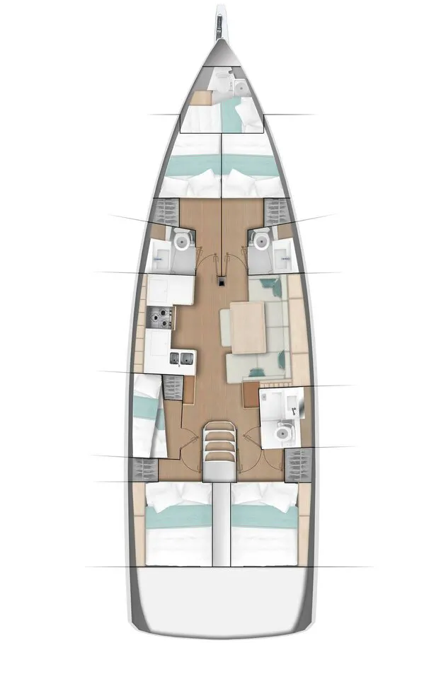 2022 Model Jeanneau - Sun Odyssey 490 · 11 Kişilik · #753054