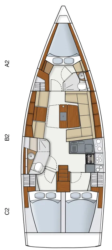2015 Model Hanse -  415 · 8 Kişilik · #957652