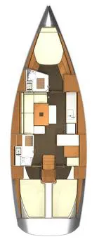 2010 Model Dufour -  405 Grand Large · 7 Kişilik · #077003