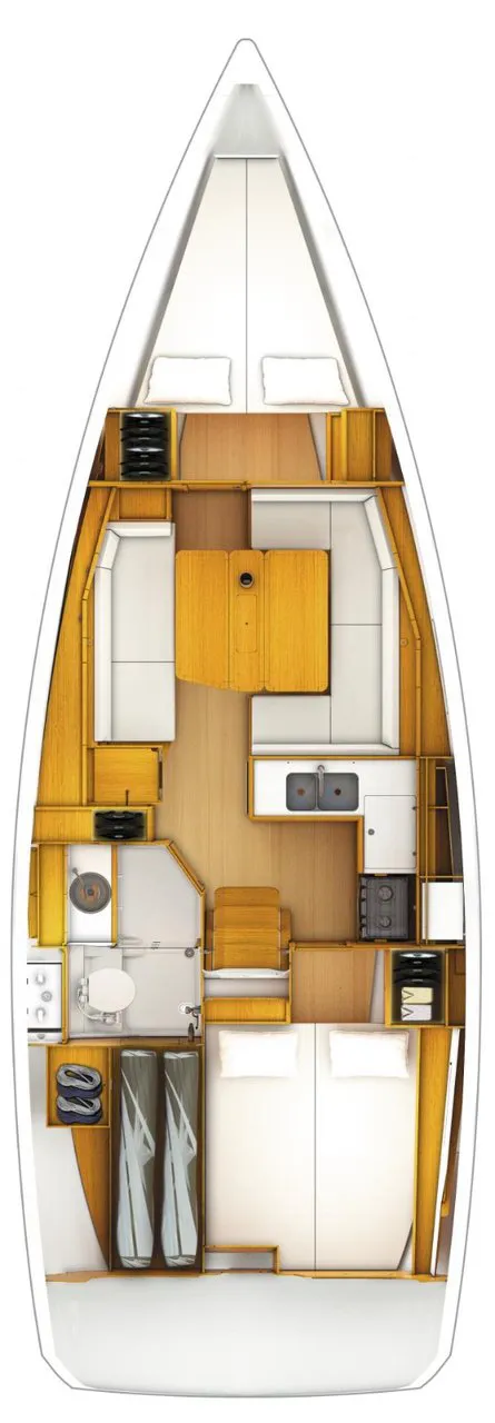 2015 Model Jeanneau - Sun Odyssey 379 · 4 Kişilik · #754689