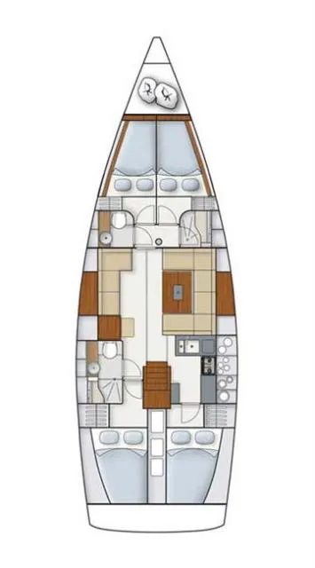 2012 Model Hanse -  445 · 8 Kişilik · #523439