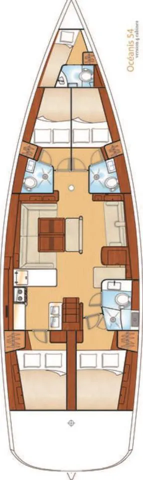 2009 Model Beneteau - Oceanis 54 · 9 Kişilik · #781558