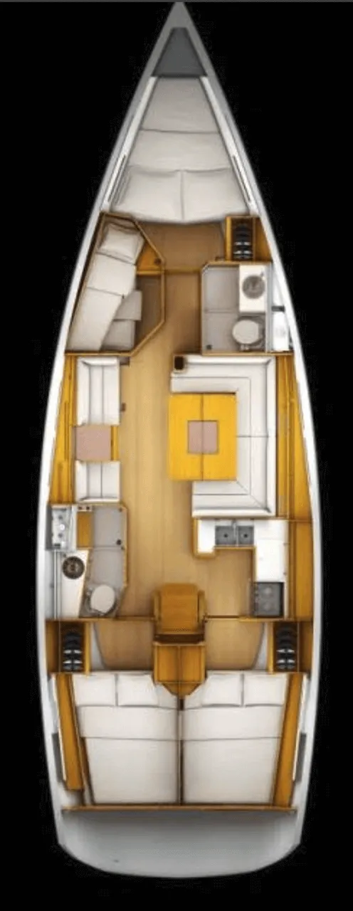2012 Model Jeanneau - Sun Odyssey 439 · 9 Kişilik · #254877