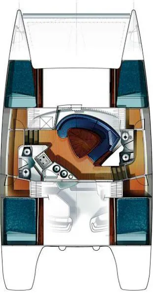 2005 Model Fountaine Pajot - Lavezzi 40 · 9 Kişilik · #597441