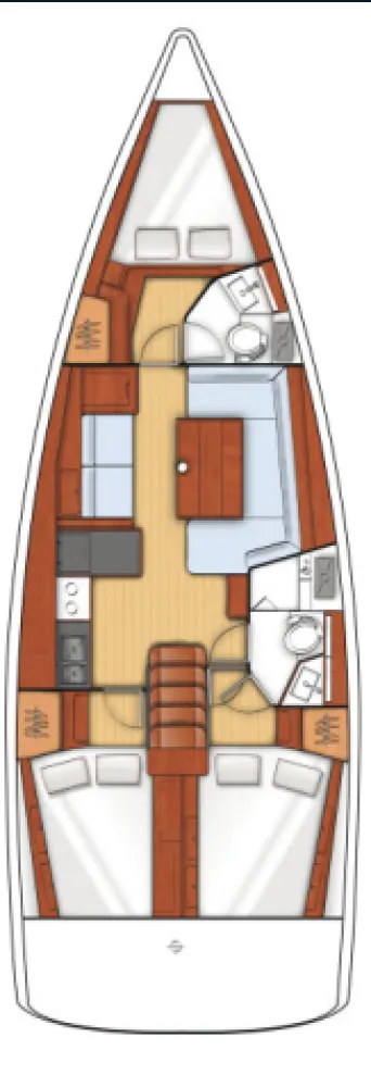 2014 Model Beneteau - Oceanis 41 · 8 Kişilik · #249257