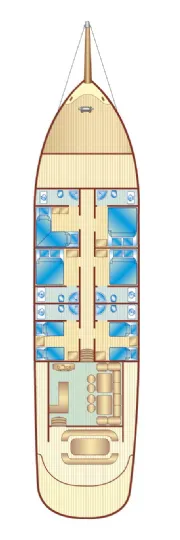 1997 Model Özel Yapım - Gulet · 12 Kişilik · #747289