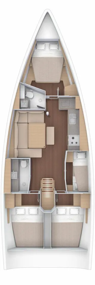 2022 Model Dufour - 430 · 9 Kişilik · #200837