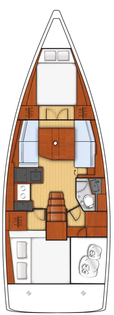 2019 Model Beneteau - Oceanis 38.1 · 4 Guest · #024413
