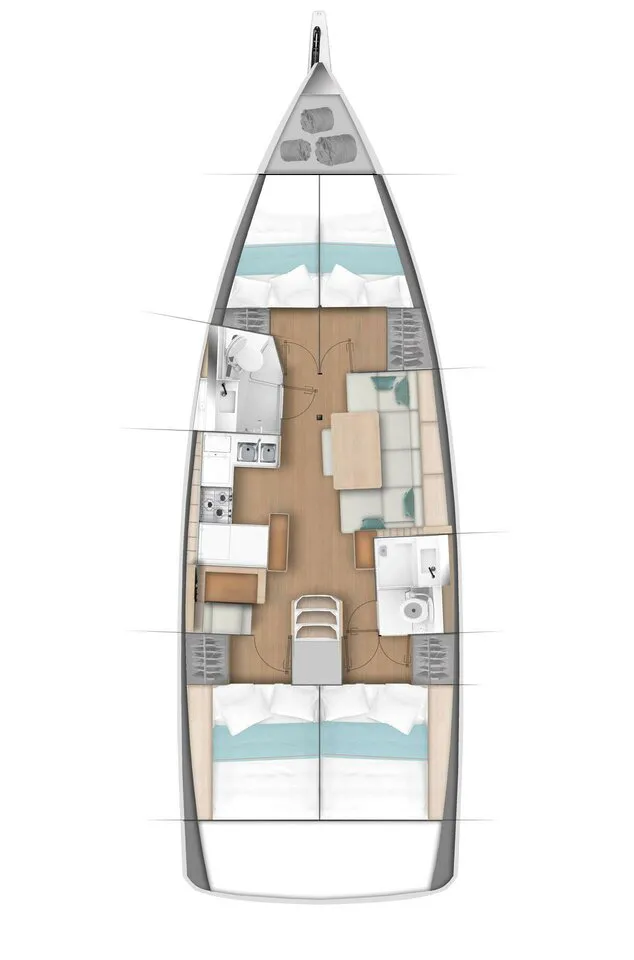 2023 Model Jeanneau - Sun Odyssey 440 · 8 Kişilik · #374500