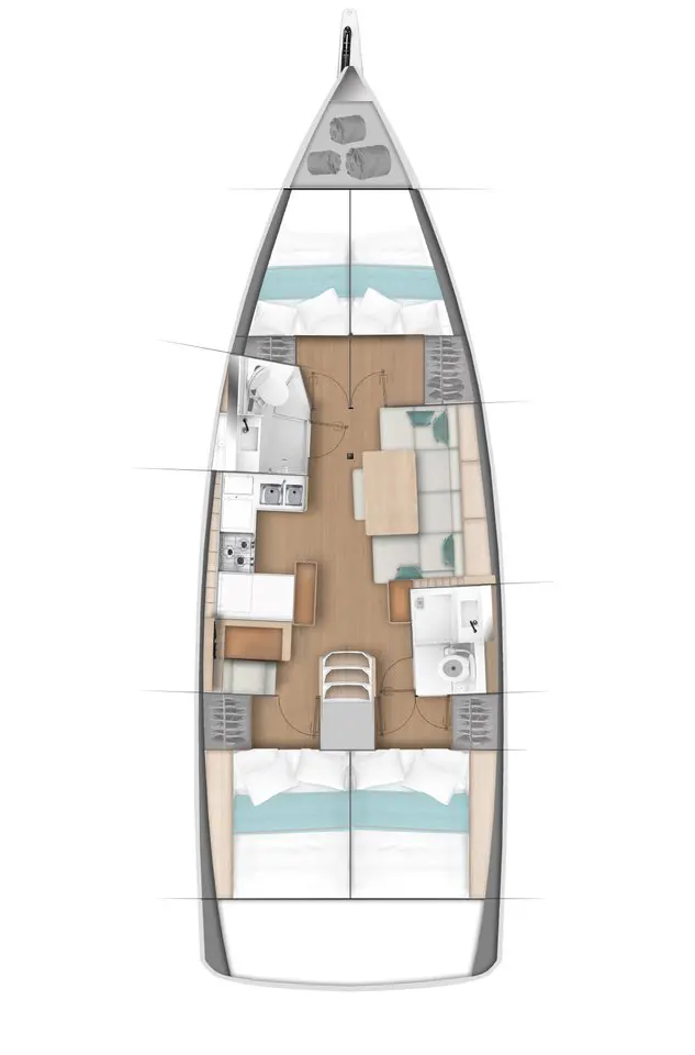 2023 Model Jeanneau - Sun Odyssey 440 · 10 Guest · #956014