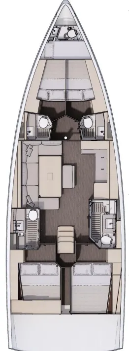 2022 Model Dufour - 470 · 10 Kişilik · #900127